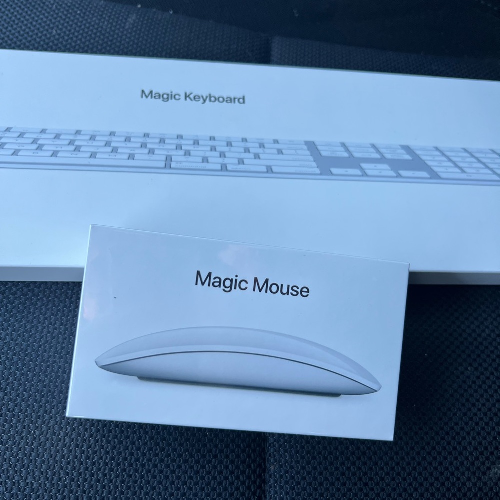New Apple Keyboard and Magic Mouse